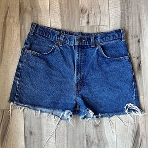 Vintage Orange Tab Levi’s Shorts